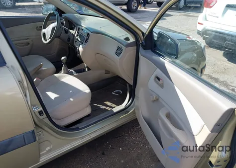 2009 Kia Rio Lx из США, поврежденный, VIN KNADE223496445130